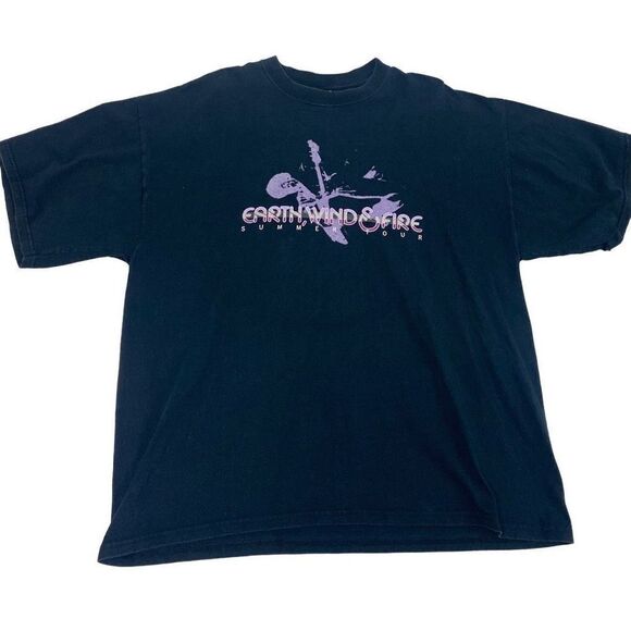 Vintage Earth Wind & Fire Graphic Band T-shirt - Picture 1 of 4